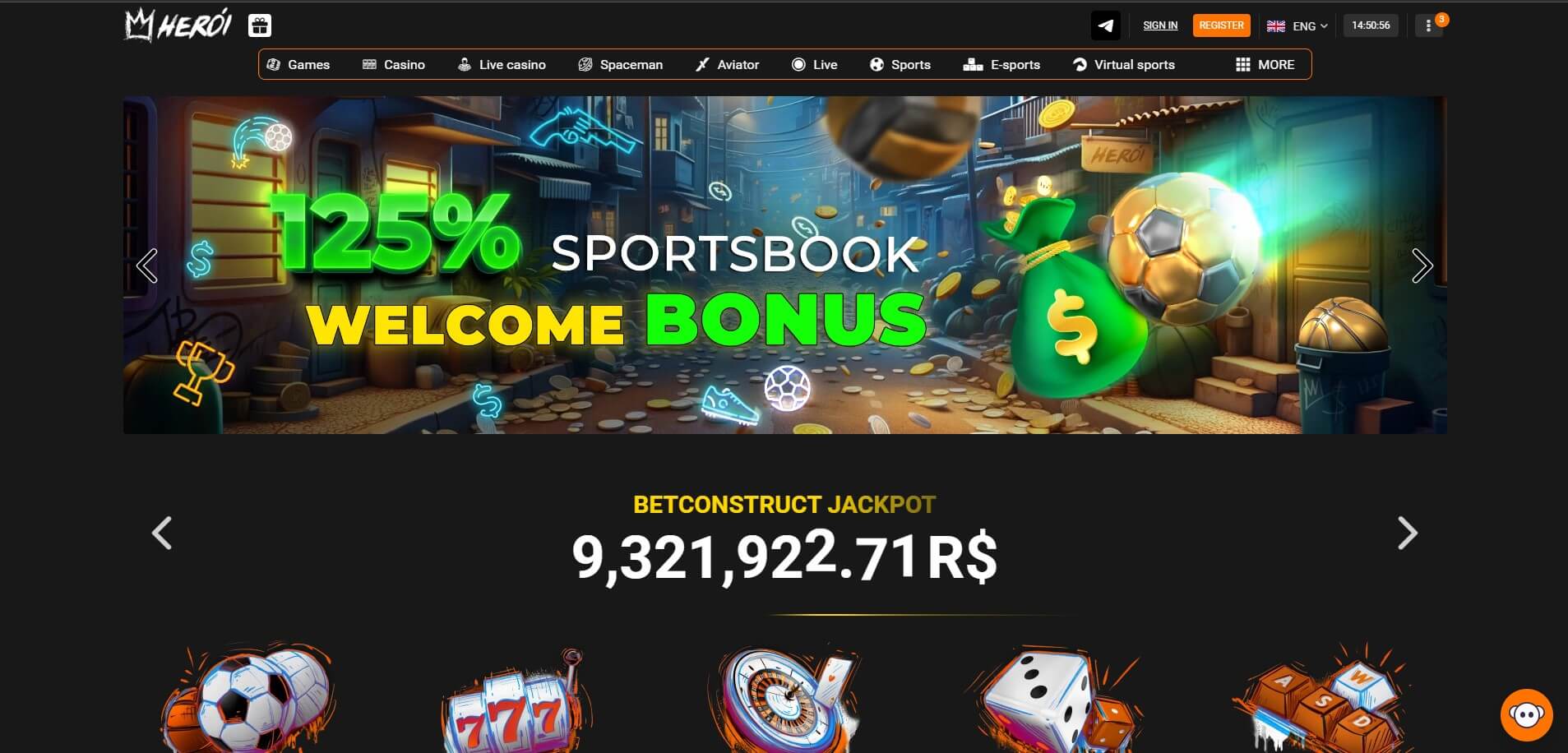 Heroi Bet Casino Review