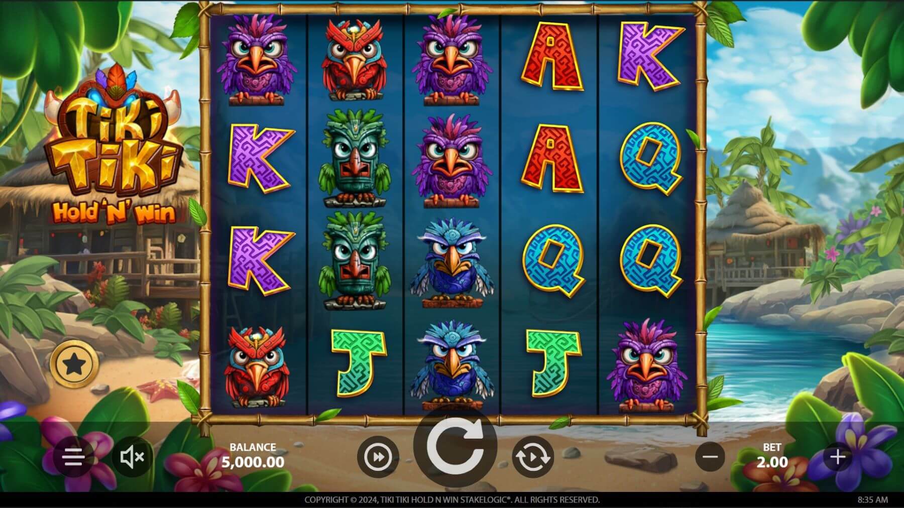 Tiki Tiki Hold 'n' Win Slot Free Demo Play or for Real Money - Correct ...