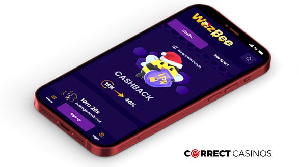 WazBee Casino Mobile Version