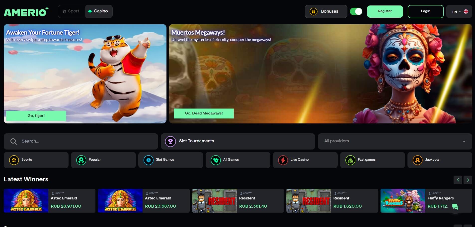 Amerio Casino Review