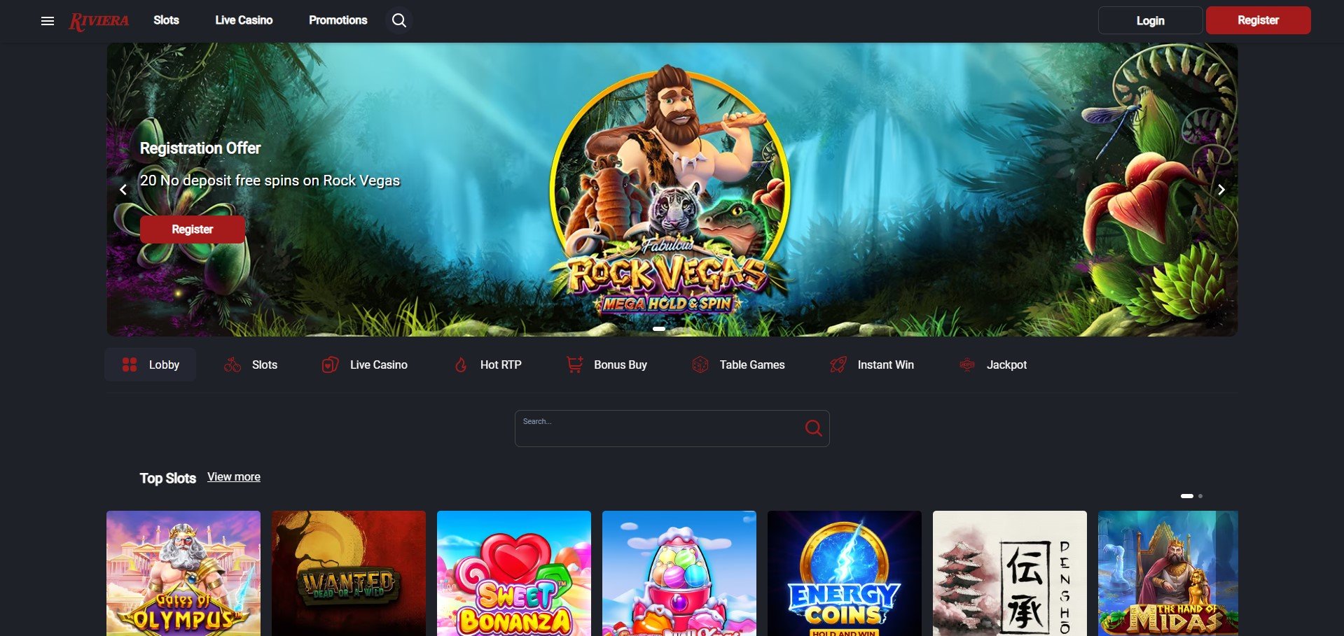 Riviera Casino Review