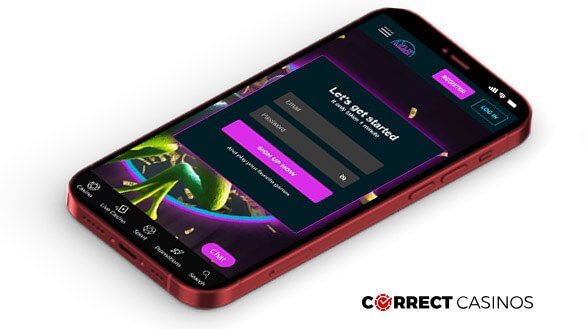 FlipWager Casino Mobile Version