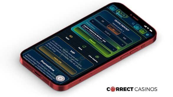 AllSpins Casino Mobile Version