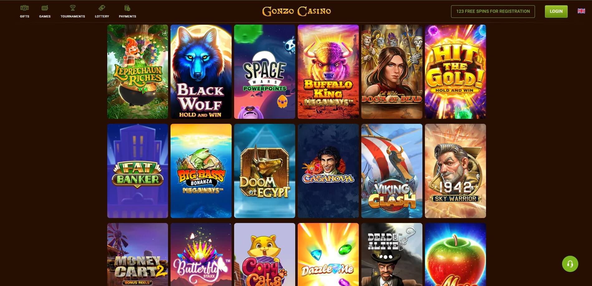 Gonzo Casino Games