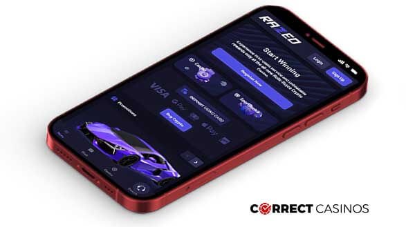 Razed Casino Mobile Version
