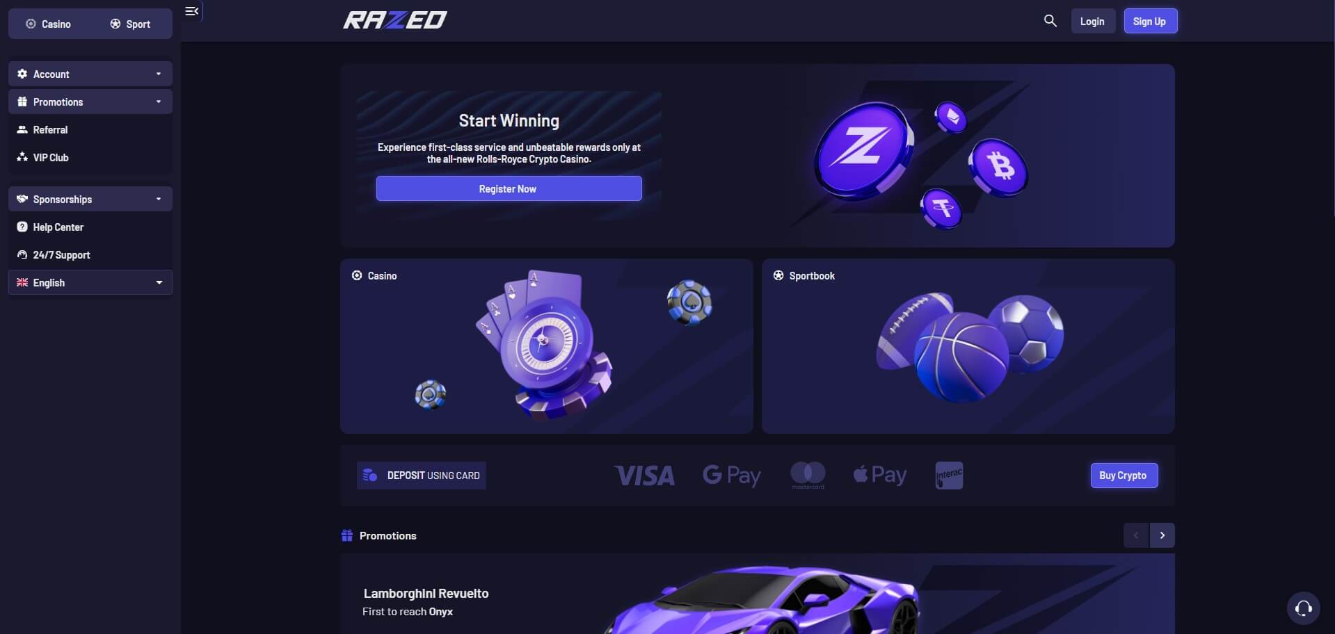 Razed Casino Review