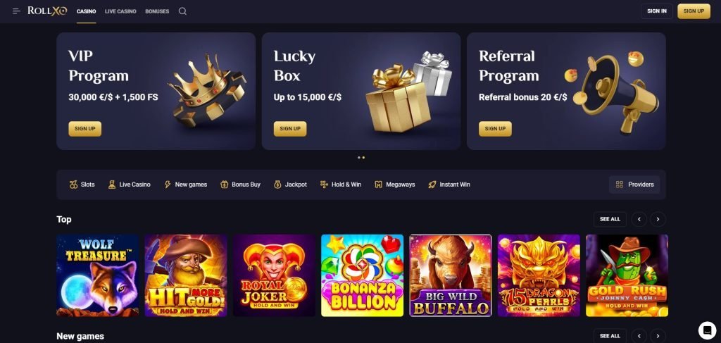 Rollxo Casino Review