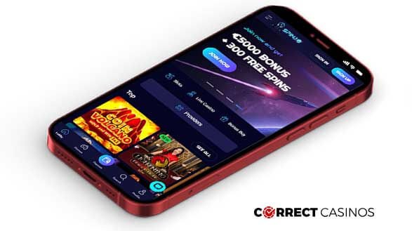 SpinJo Casino Mobile Version