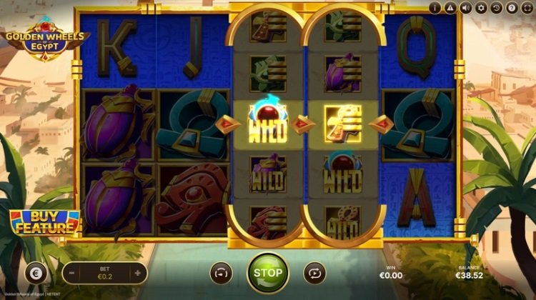 Golden Wheels of Egypt