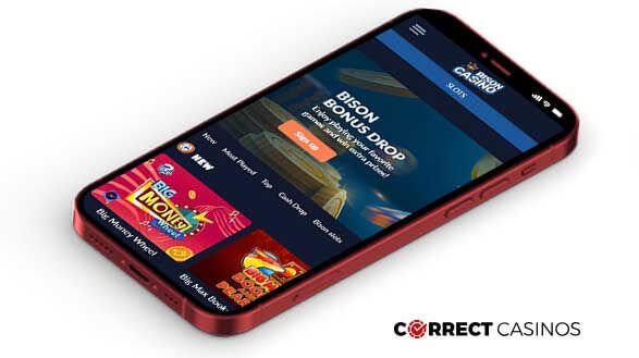 Bison Casino Mobile Version