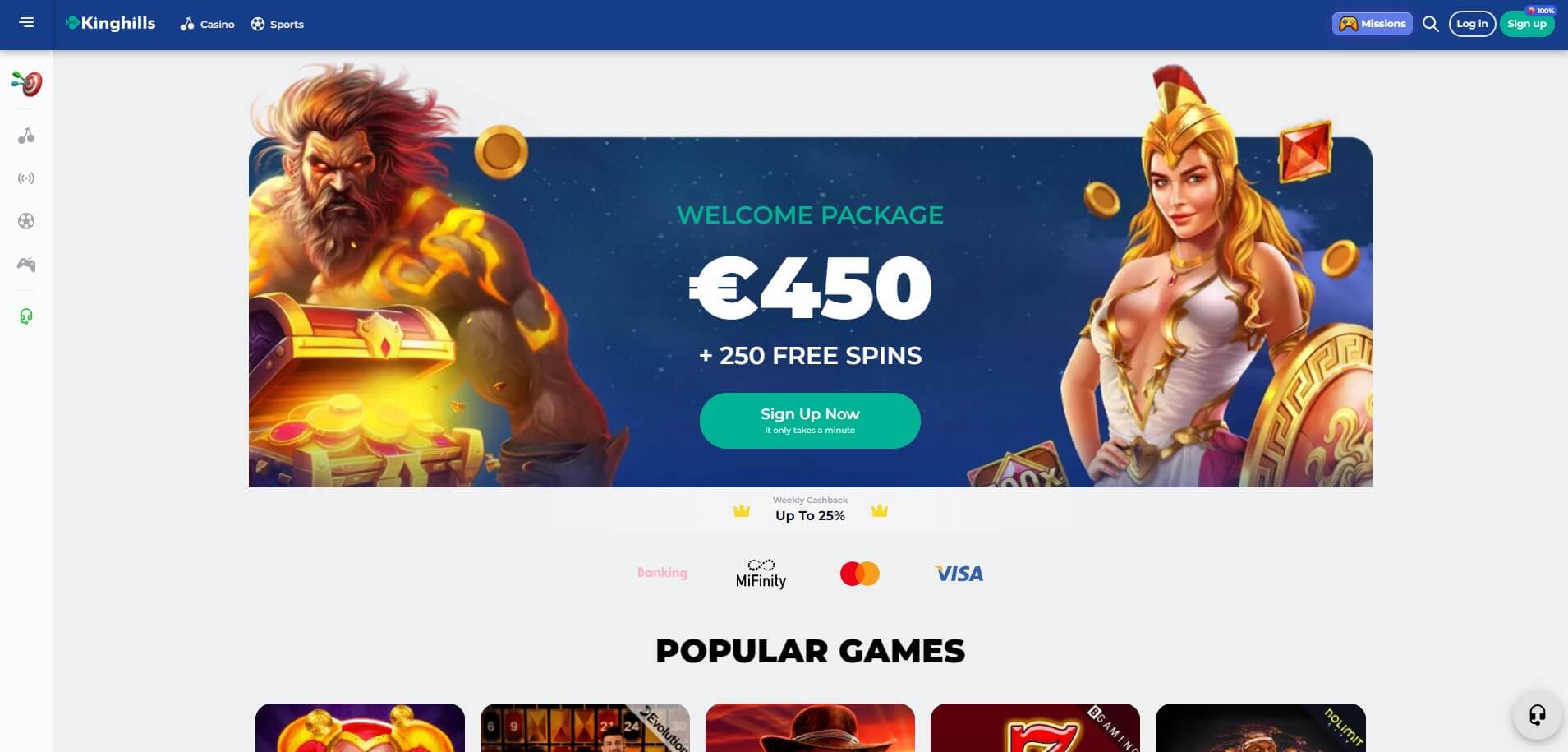 KingHills Casino Review