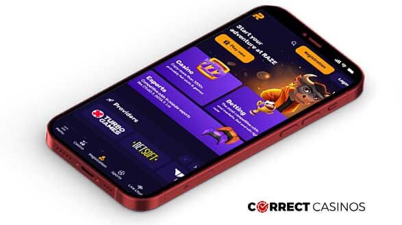 Raze Casino Mobile Version