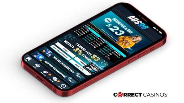 AUS96 Casino Mobile Version
