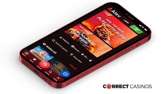 Alev Casino Mobile Version