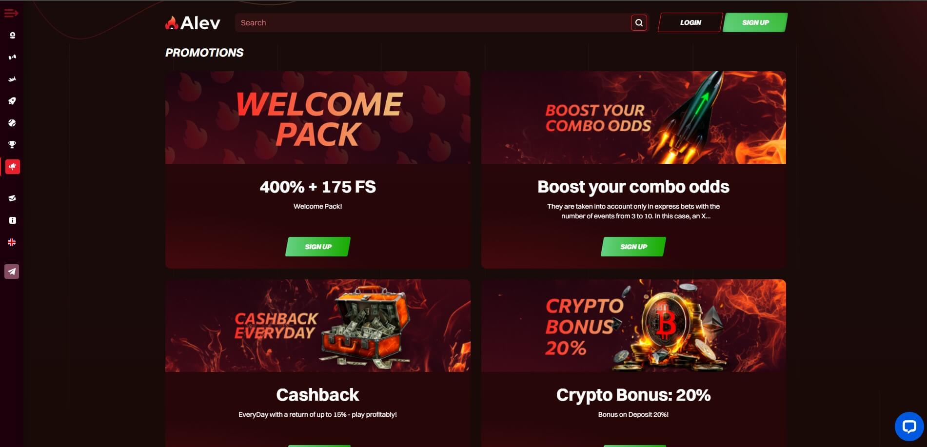 Alev Casino Promotions