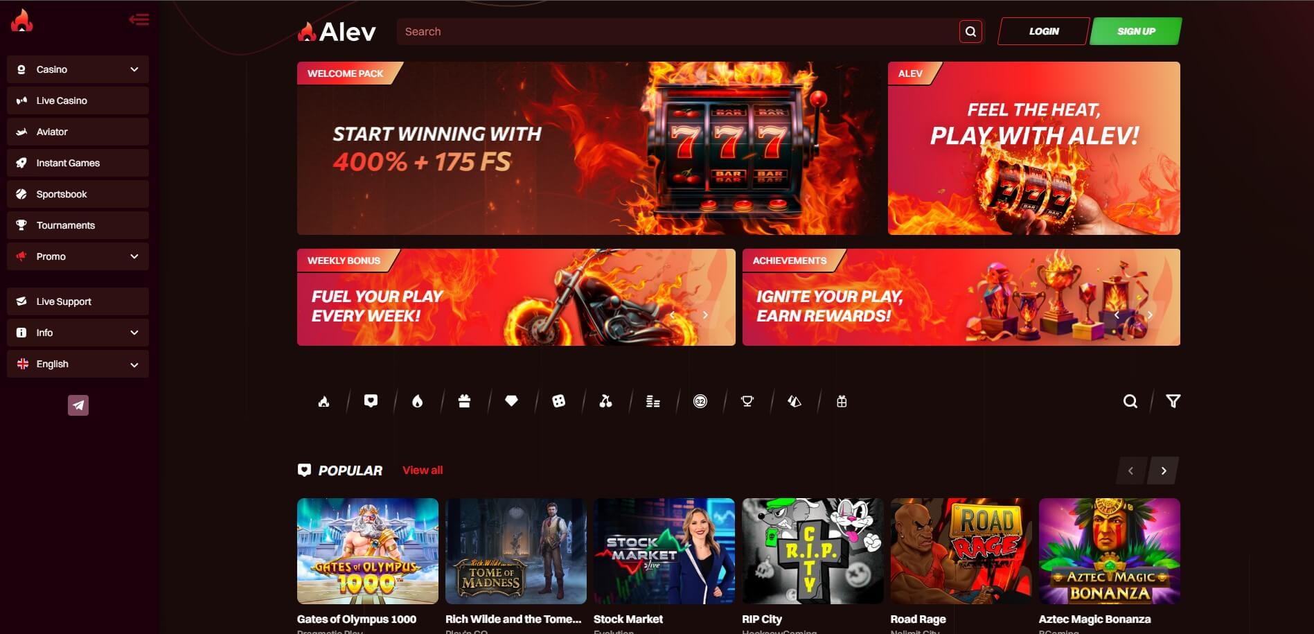 Alev Casino Review