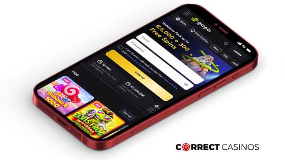 GxSpin Casino Mobile Version