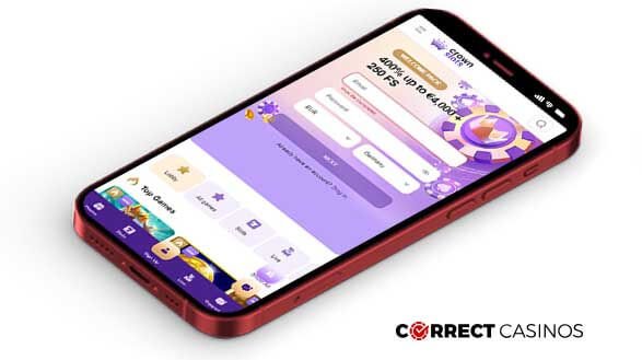 CrownSlots Casino Mobile Version