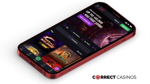 Lucky Circus Casino - Mobile Version