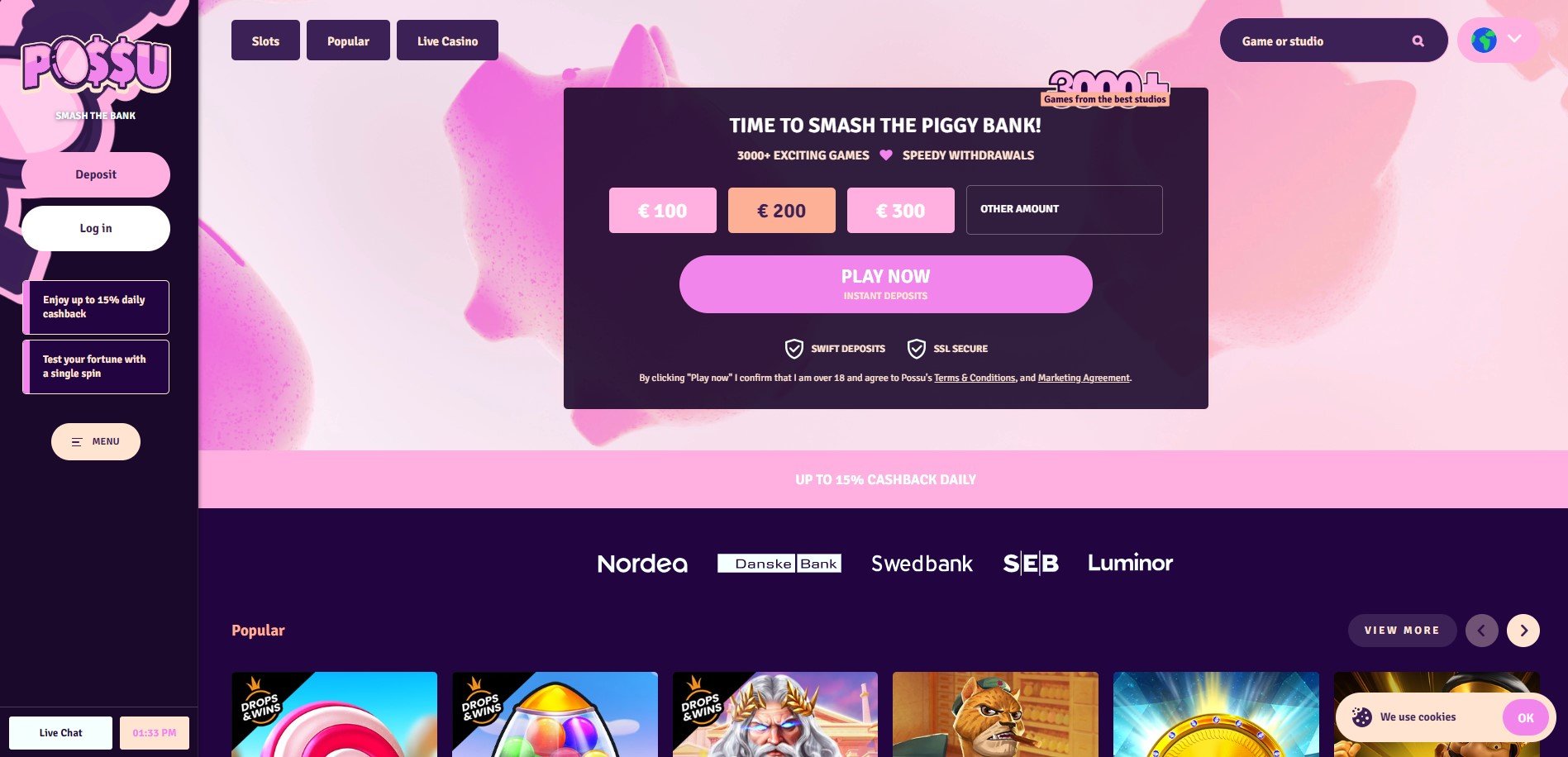 Possu Casino Review