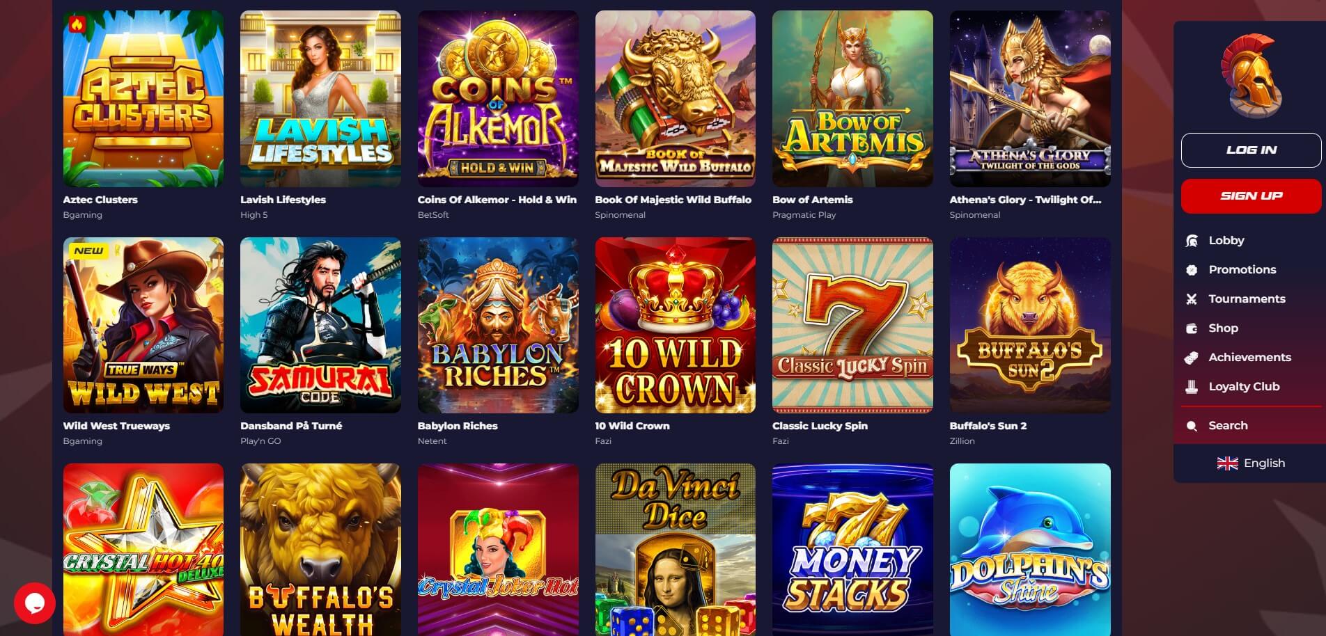 Slota Casino Games