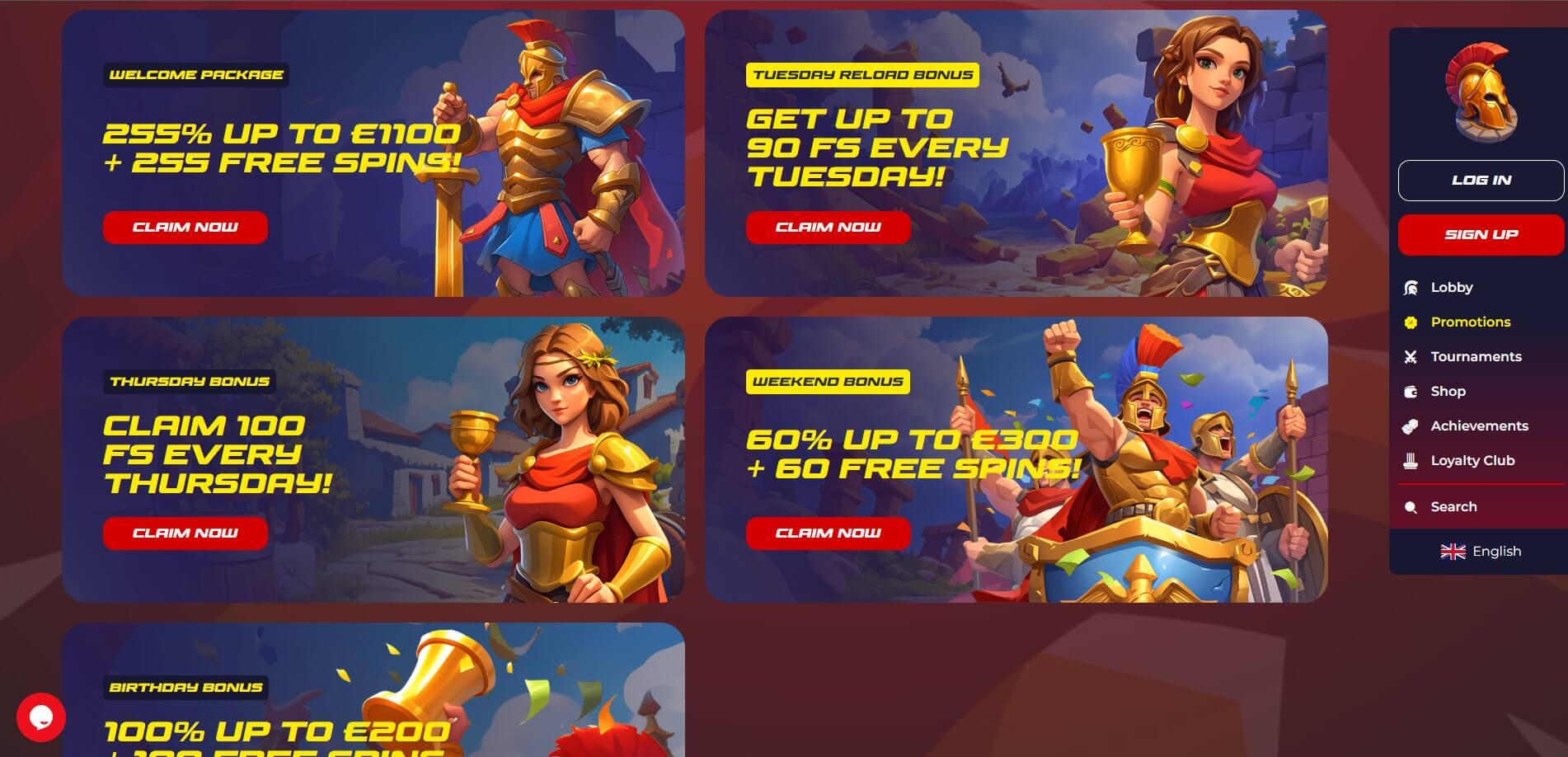 Slota Casino Promotions