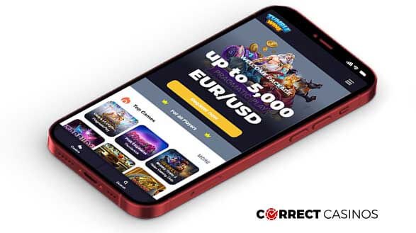 Tumblewins Casino Mobile Version