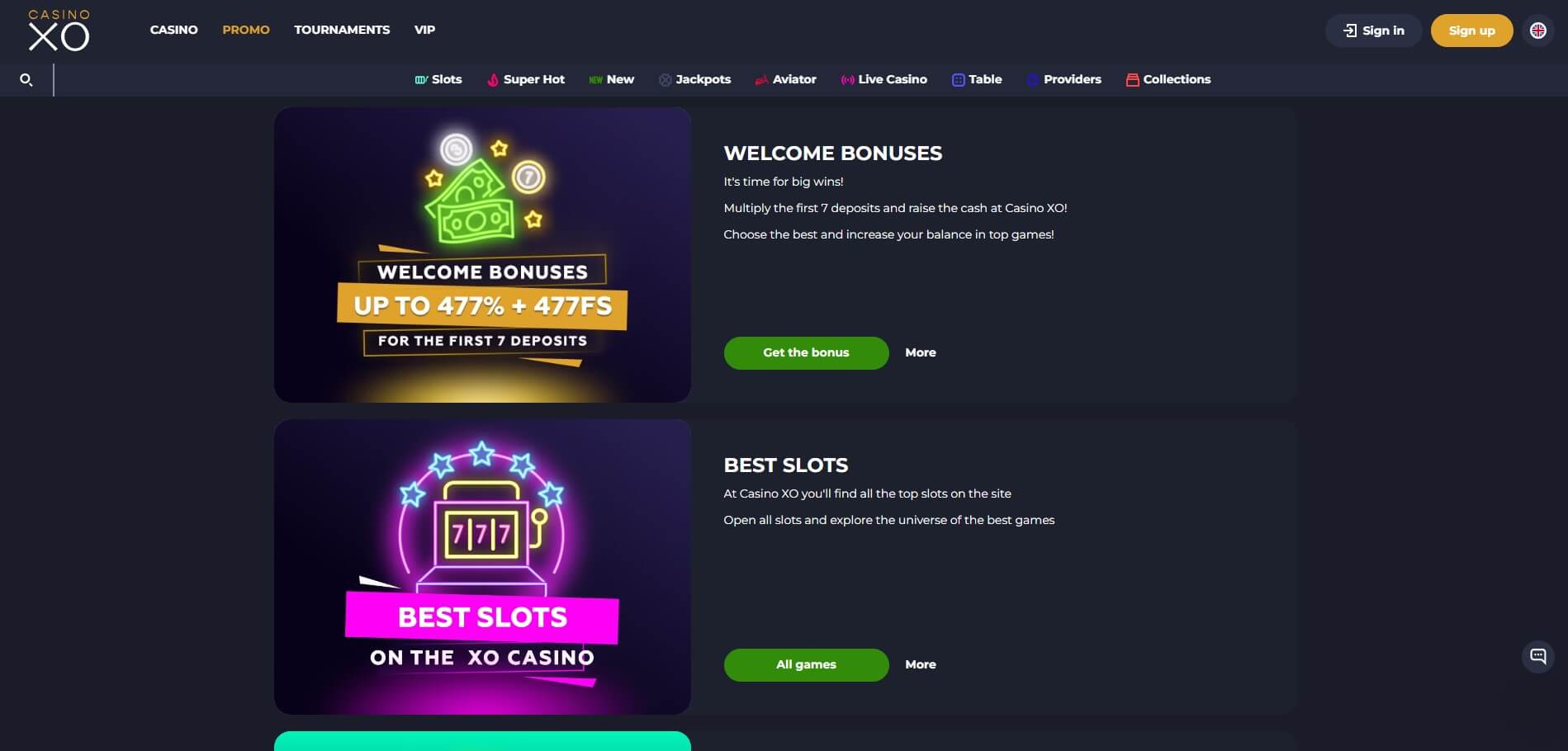 XO Casino Promotions