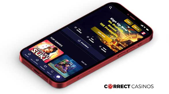 GoldHunter Casino Mobile Version