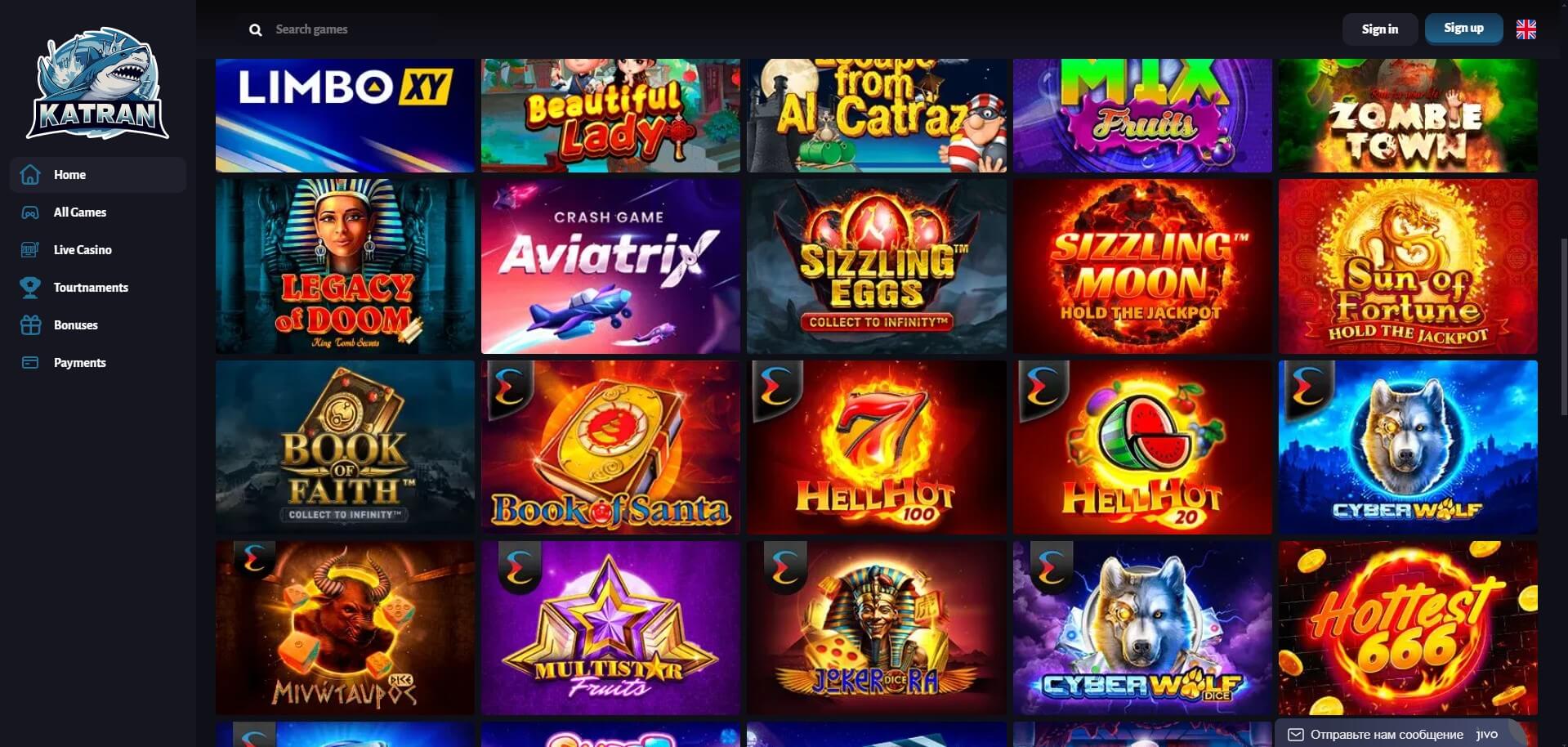 Katran Casino Games