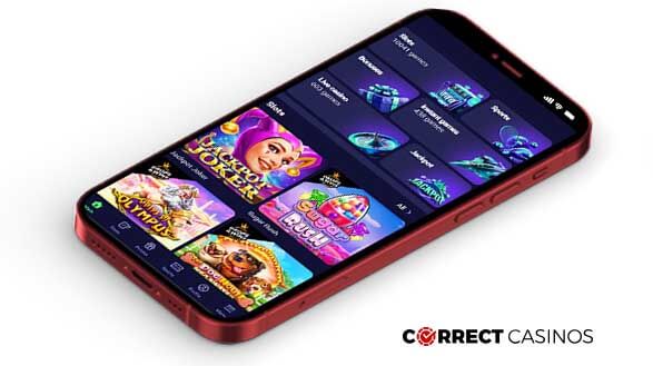 BetMatch Casino Mobile Version