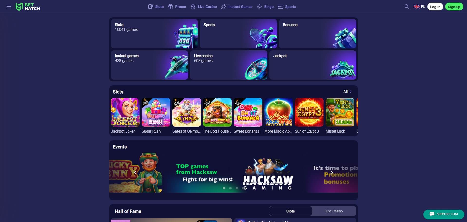 BetMatch Casino Review