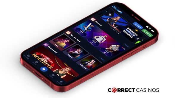 Cricaza Casino Mobile Version