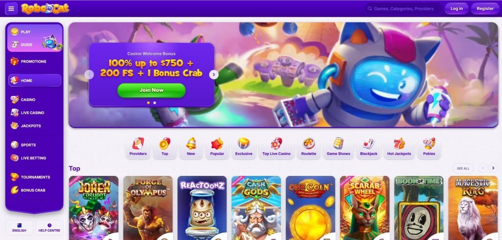 RoboCat Casino Review
