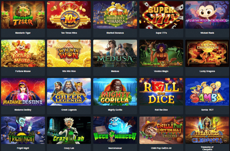 EddyBet Casino Games