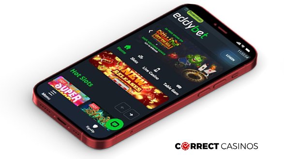 EddyBet Casino Mobile Version