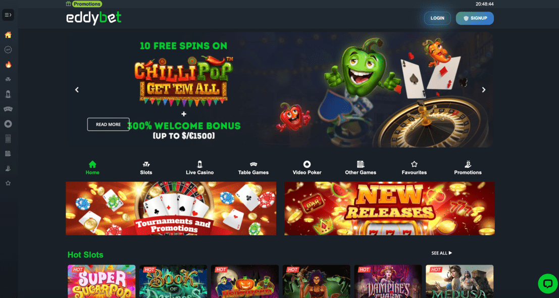 EddyBet Casino Review