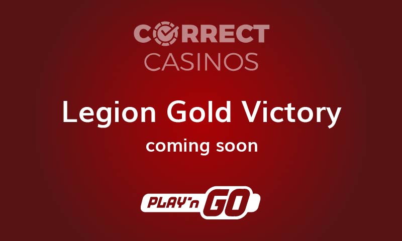 Legion Gold Victory Slot Coming Up