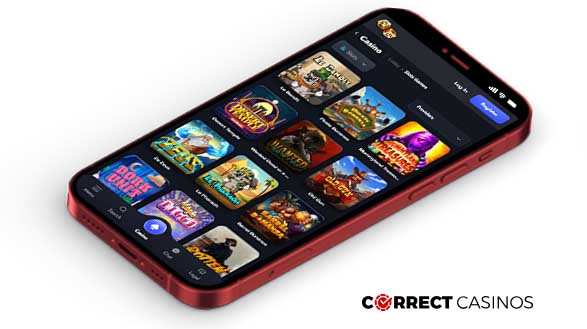 Lucky Wolf Casino Mobile Version