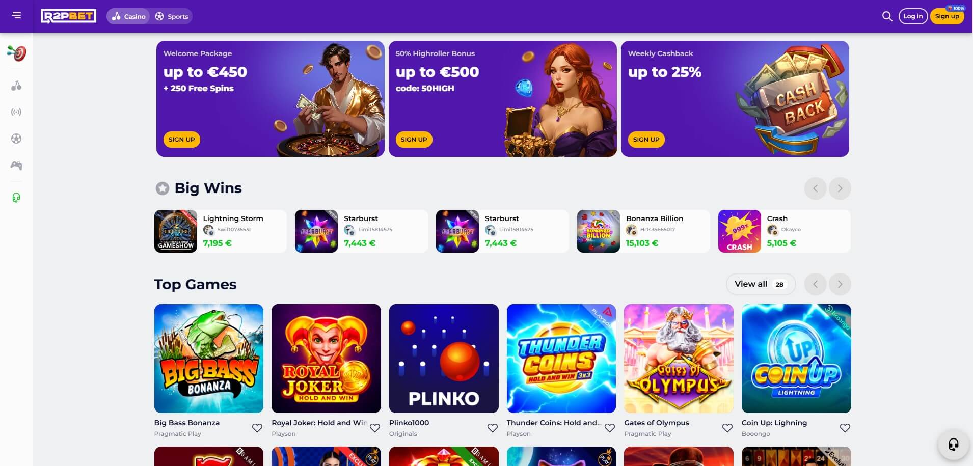 R2PBet Casino Review