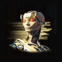 Space Wins Robot Symbol