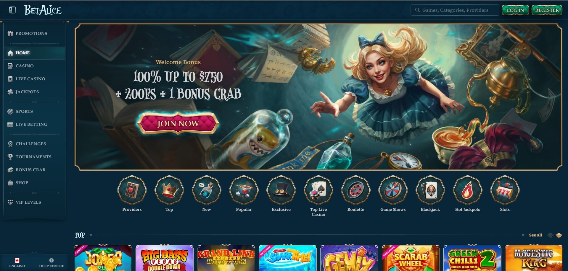 BetAlice Casino Review