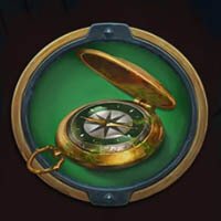 Jolly Roger Wild Kraken Compass Symbol