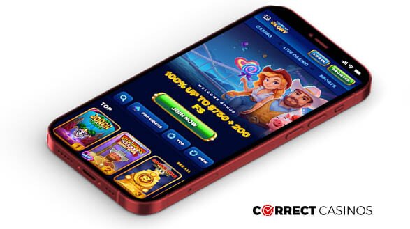 Spins of Glory Casino Mobile Version