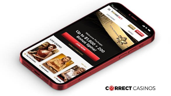 Tooniebet Casino Mobile Version