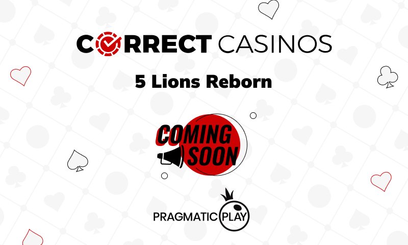 5 Lions Reborn Slot Coming Soon