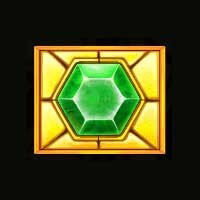 Aztec Gems Megaways Green Gem Symbol