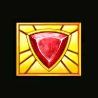 Aztec Gems Megaways Red Gem Symbol