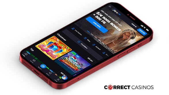 LuckyVibe Casino Mobile Version