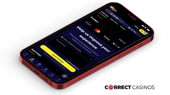 NyxBets Casino Mobile Version
